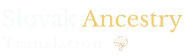 Slovak Ancestry Translation Services USA | Certified Translator